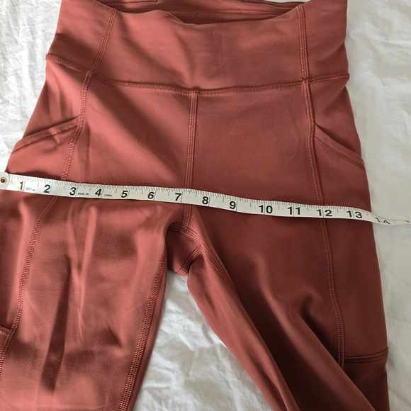Lululemon Fast & Free High-Rise 25" Cayenne Nulux LeggingsLightweight - Picture 10 of 13